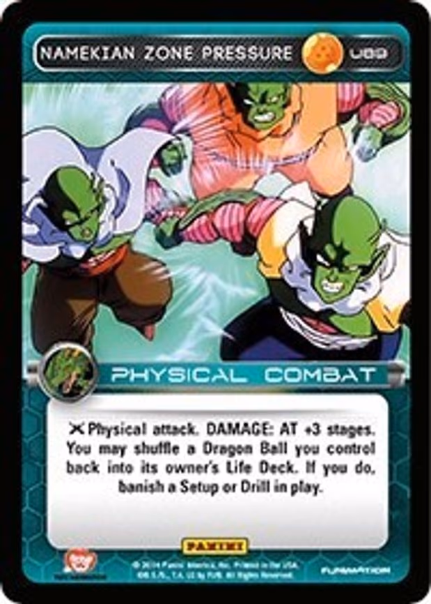 Namekian Zone Pressure - Uncommon (U89)