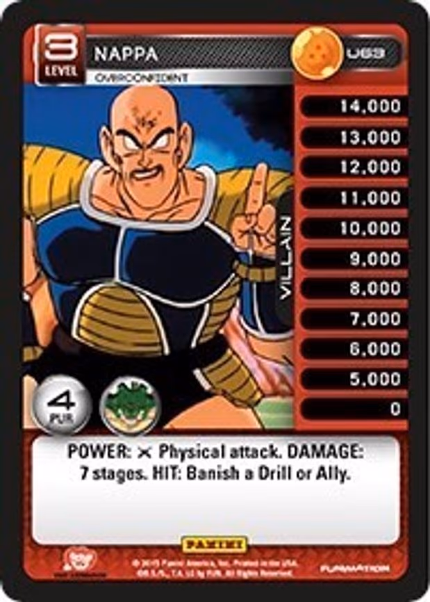 Nappa - Overconfident - Uncommon (U63)