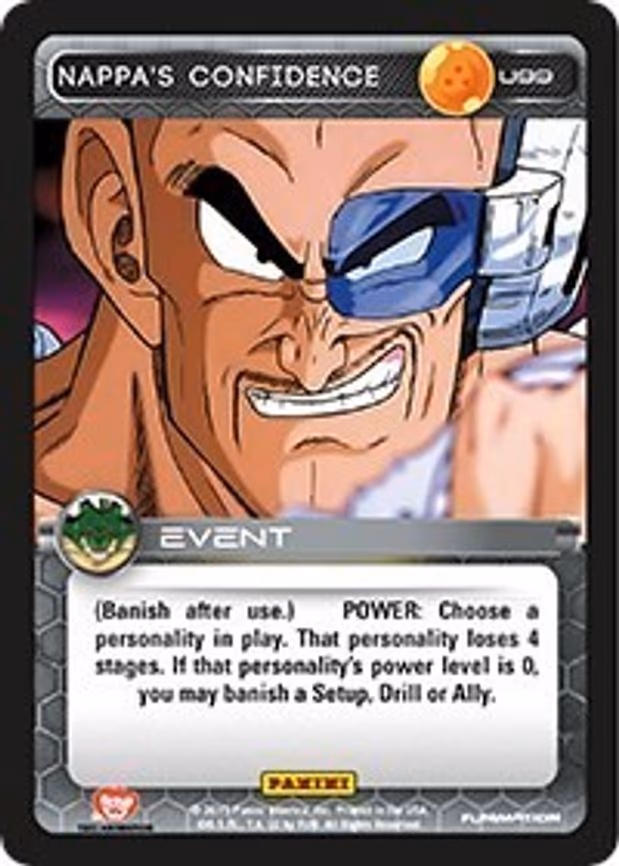 Nappa's Confidence - Uncommon (U99)