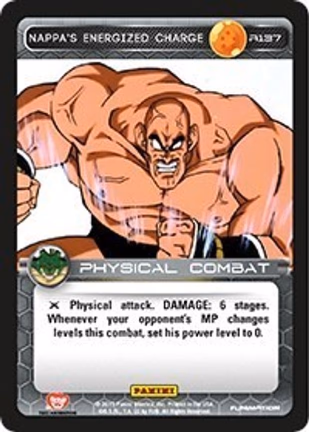 Nappa's Energized Charge - Rare (R137)