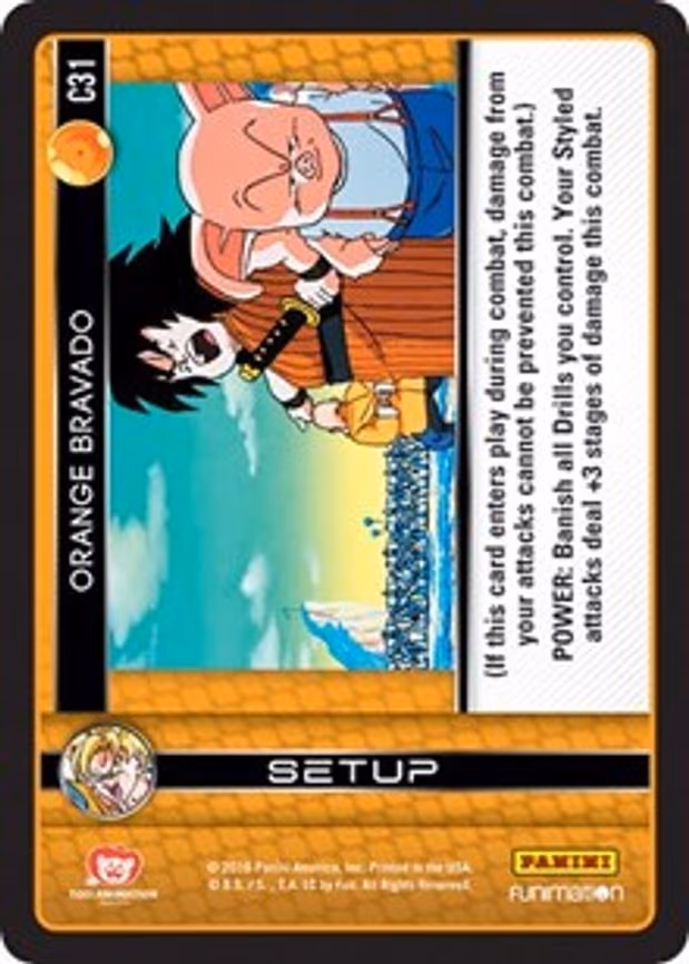 Orange Bravado - Common (C31)