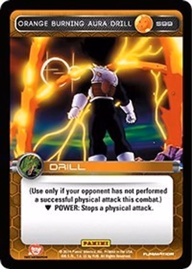 Orange Burning Aura Drill - Starter (S99)