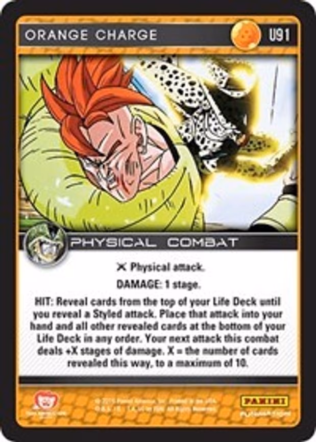 Orange Charge - Uncommon (U91)
