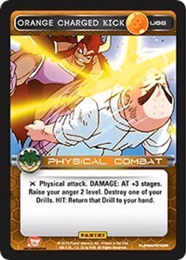 Orange Charged Kick - Uncommon (U86)