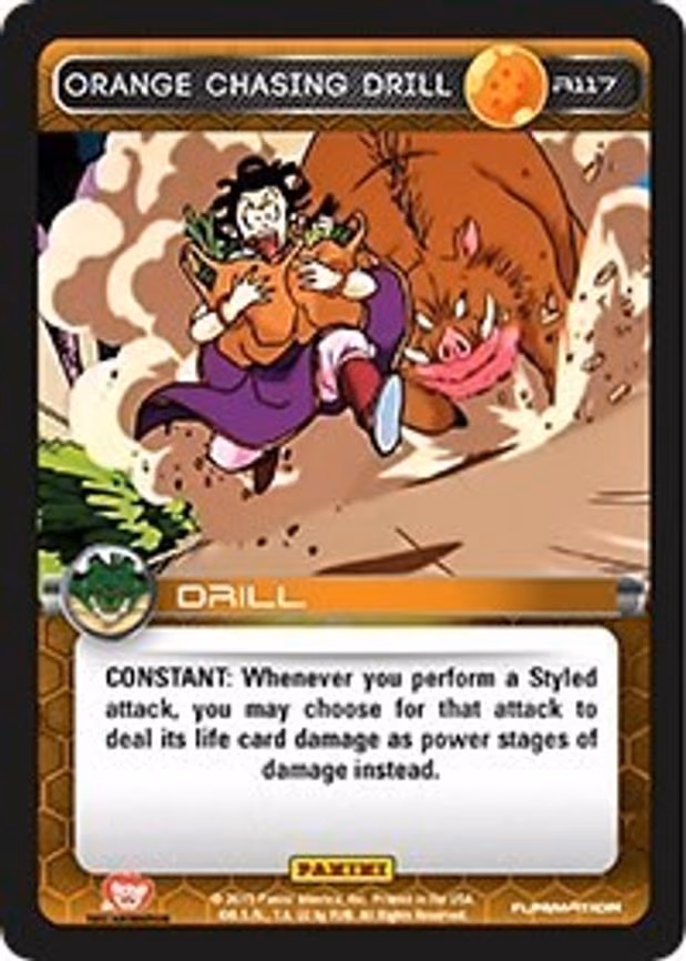 Orange Chasing Drill - Rare (R117)