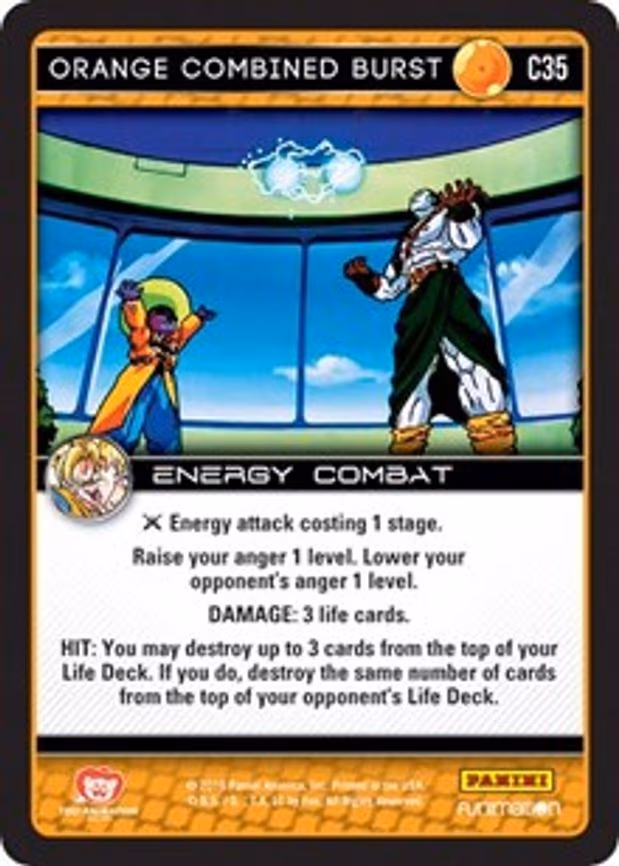 Orange Combined Burst - Common (C35)