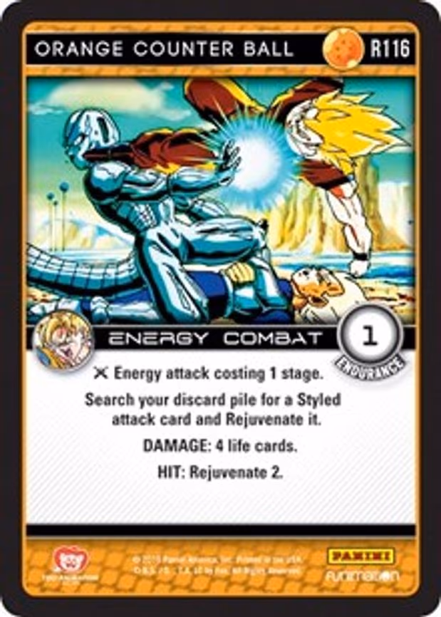 Orange Counter Ball - Rare (R116)