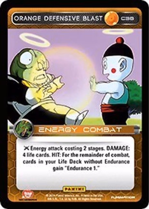 Orange Defensive Blast - Common (C38)
