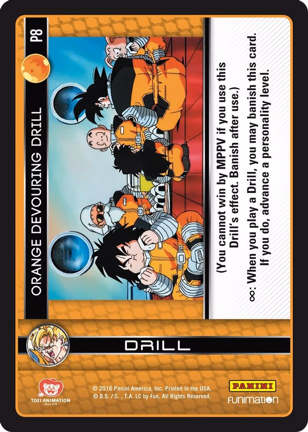 Orange Devouring Drill (Vengeance) - Promo (P8)