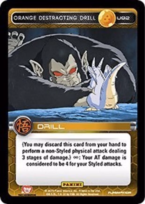 Orange Distracting Drill - Uncommon (U92)