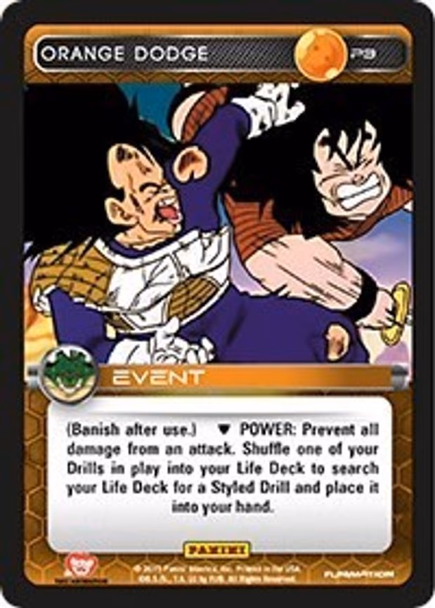 Orange Dodge (Heroes & Villains) - Promo (P3)