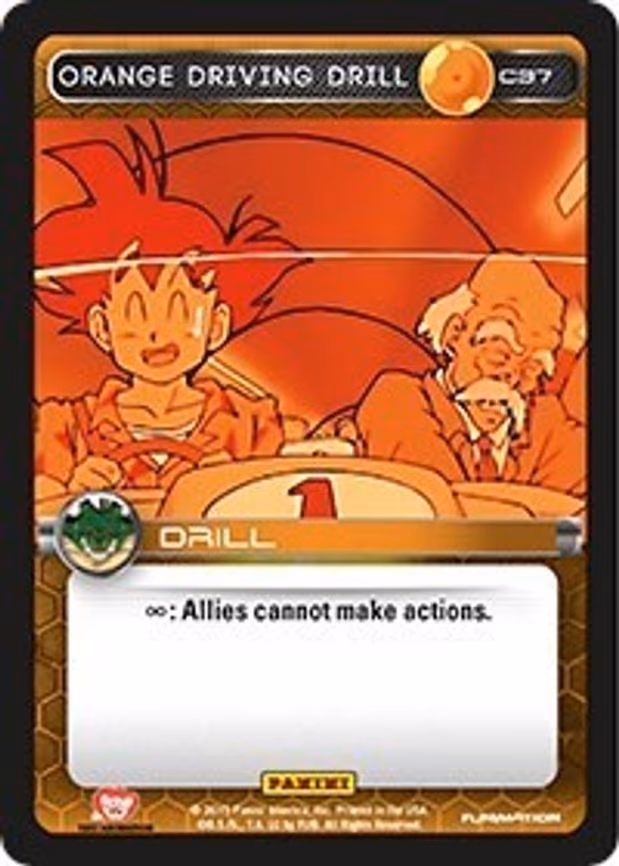 Orange Driving Drill - Common (C37)
