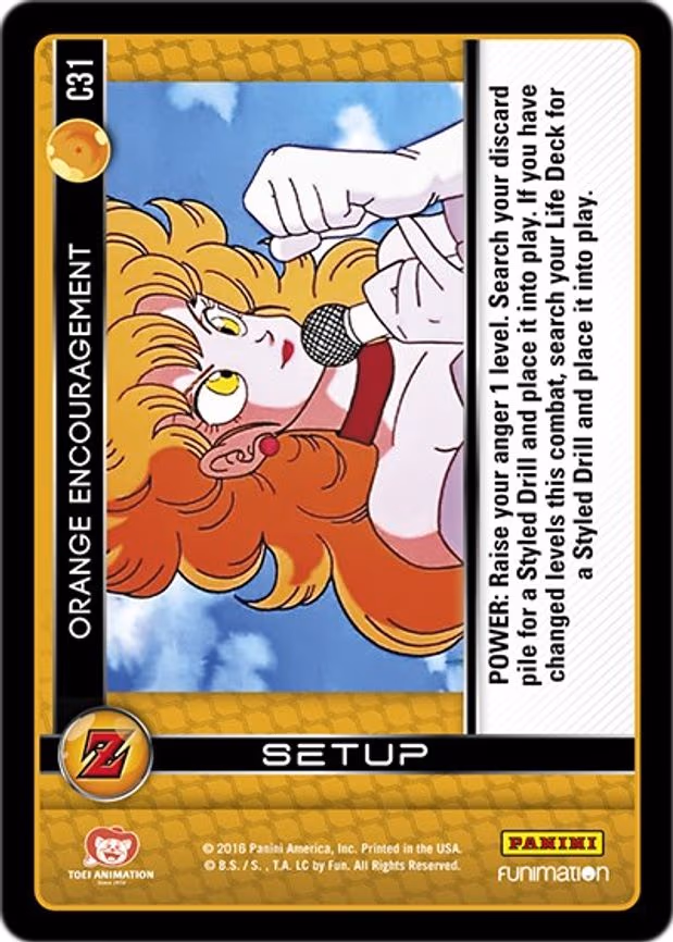 Orange Encouragement - Common (C31)