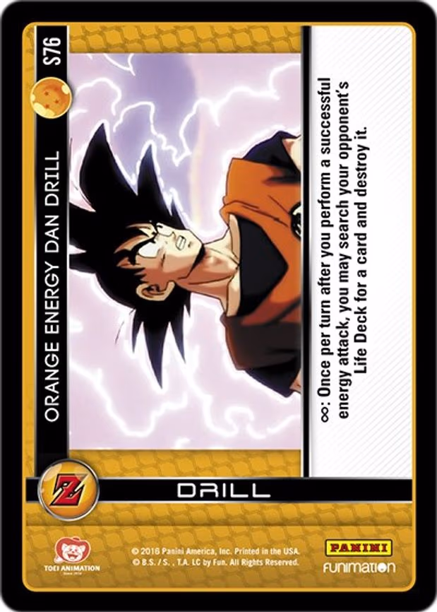 Orange Energy Dan Drill - Starter (S76)