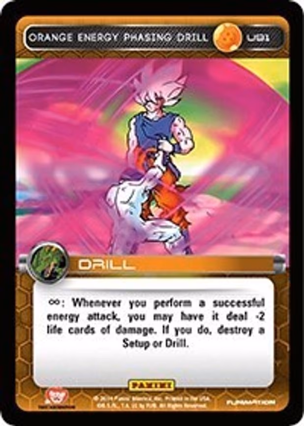 Orange Energy Phasing Drill - Uncommon (U91)