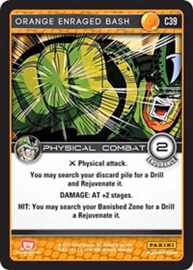 Orange Enraged Bash - Common (C39)