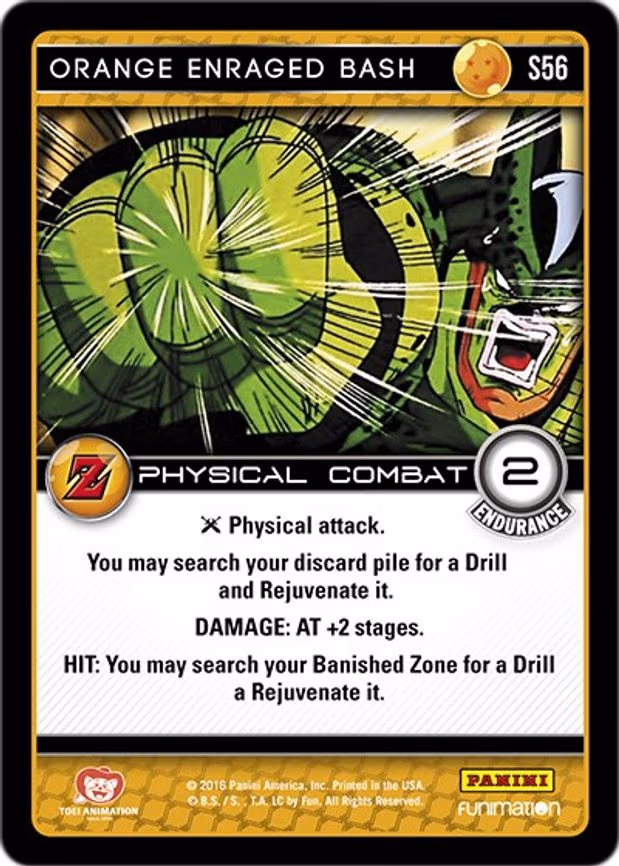 Orange Enraged Bash - Starter (S56)