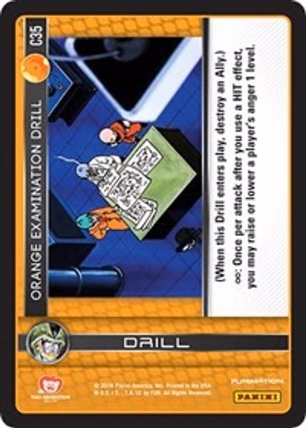 Orange Examination Drill - Common (C35)