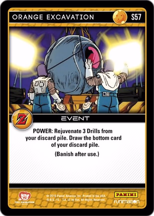 Orange Excavation - Starter (S57)