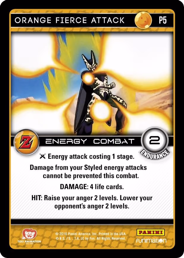 Orange Fierce Attack (Awakening) - Promo (P5)