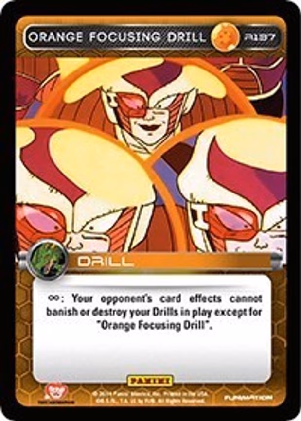Orange Focusing Drill - Rare (R137)