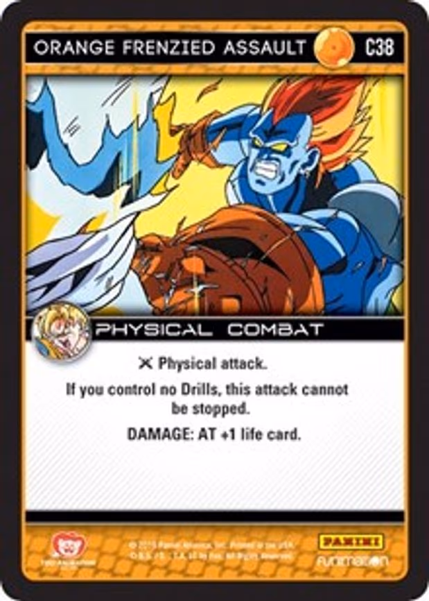 Orange Frenzied Assault - Common (C38)