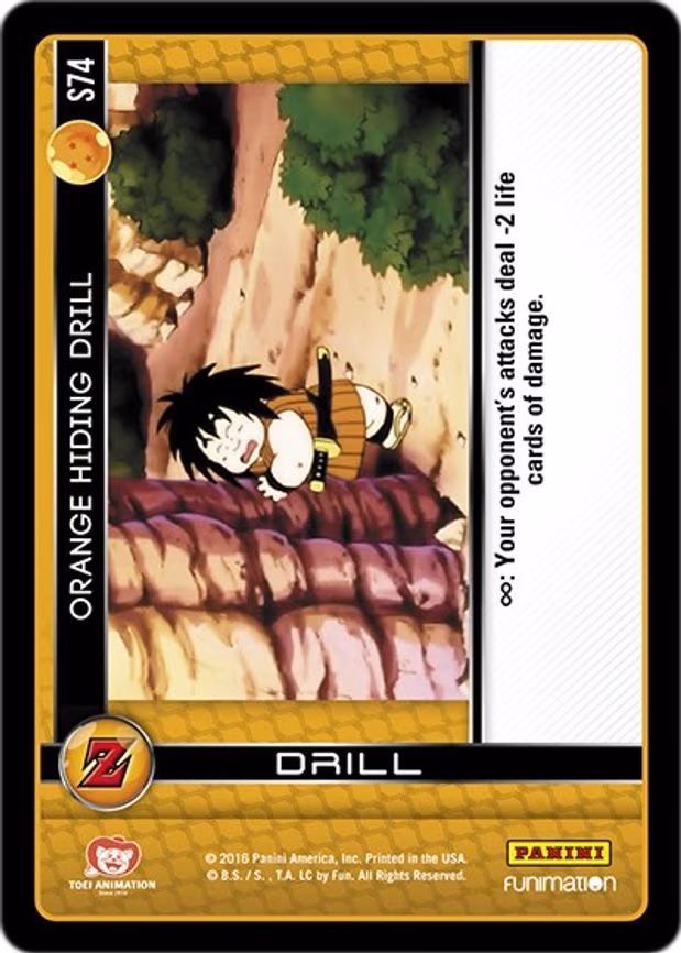 Orange Hiding Drill - Starter (S74)