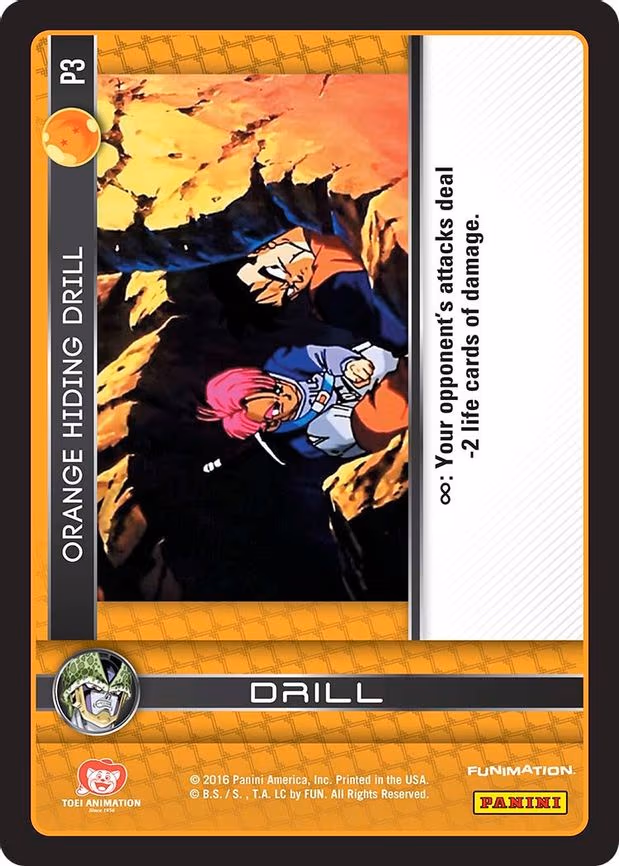 Orange Hiding Drill (Perfection) - Promo (P3)