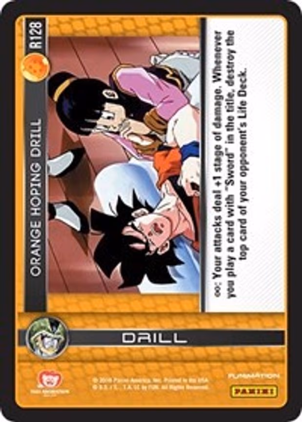 Orange Hoping Drill - Rare (R128)