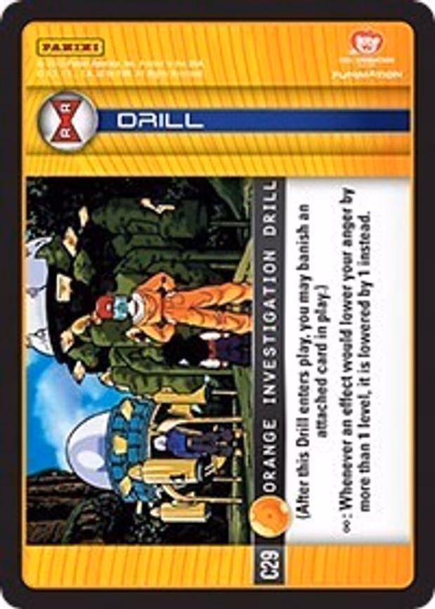 Orange Investigation Drill - Common (C29)