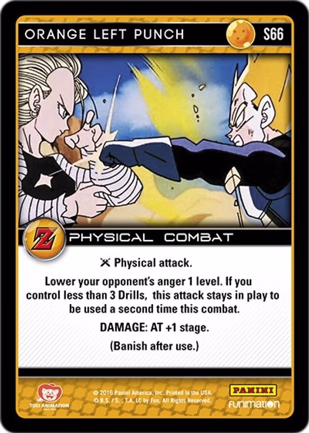 Orange Left Punch - Starter (S66)