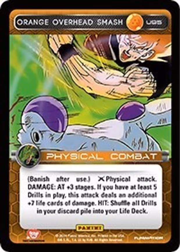 Orange Overhead Smash - Uncommon (U95)