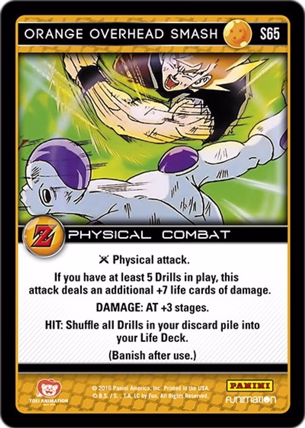 Orange Overhead Smash - Starter (S65)