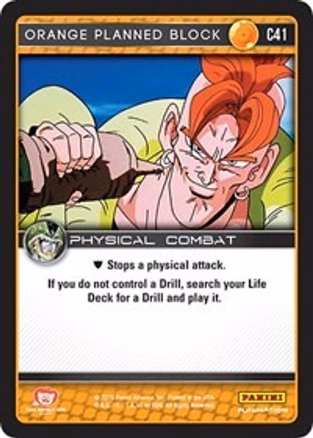 Orange Planned Block - Common (C41)