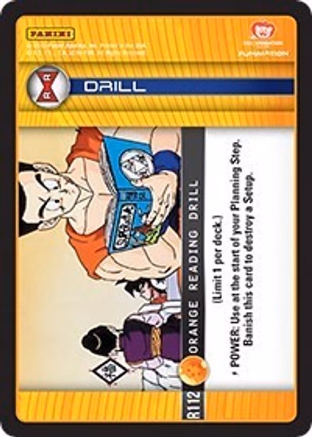 Orange Reading Drill - Rare (R112)