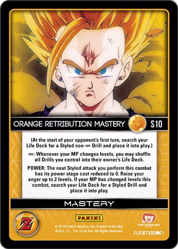 Orange Retribution Mastery