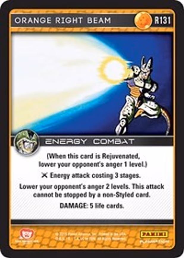 Orange Right Beam - Rare (R131)