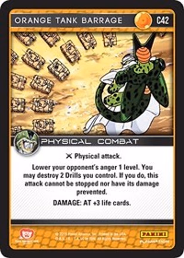 Orange Tank Barrage - Common (C42)