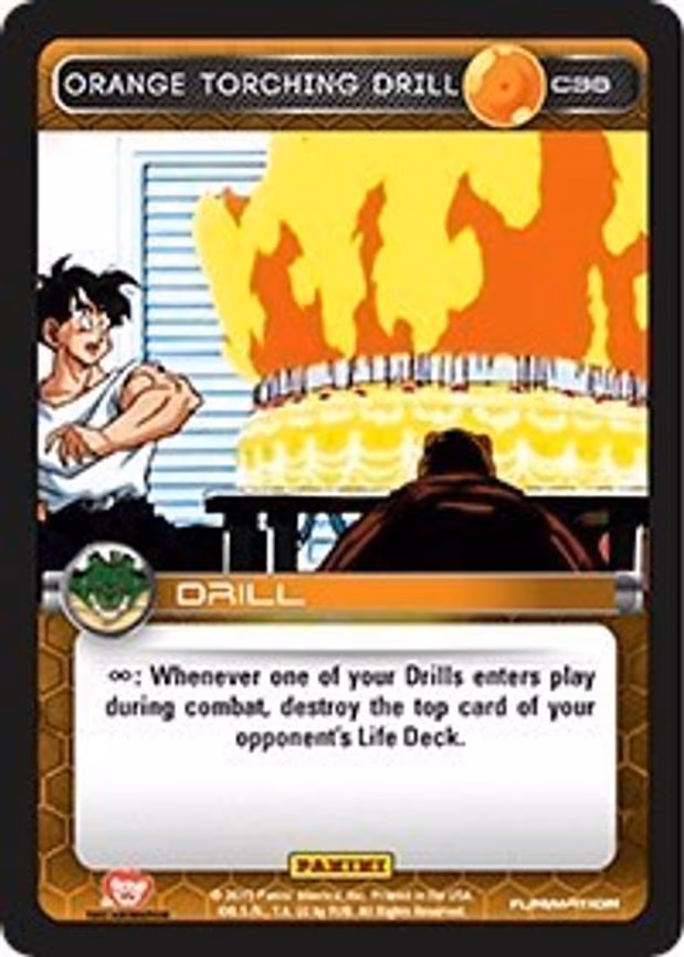 Orange Torching Drill - Common (C38)