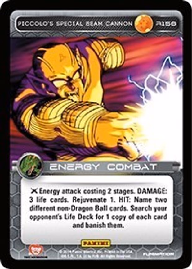Piccolo's Special Beam Cannon - Rare (R158)