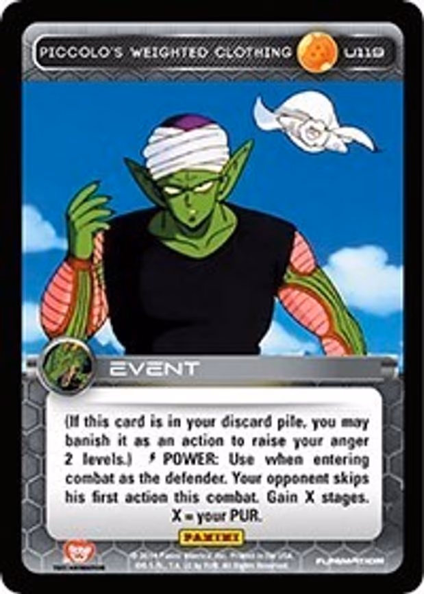 Piccolo's Weighted Clothing - Uncommon (U119)