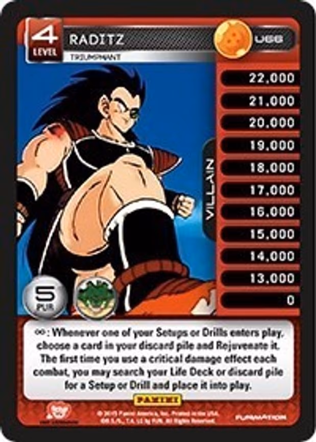 Raditz - Triumphant - Uncommon (U66)