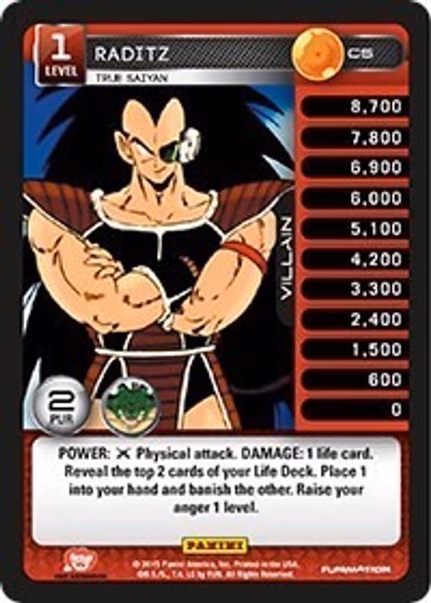 Raditz - True Saiyan - Common (C5)