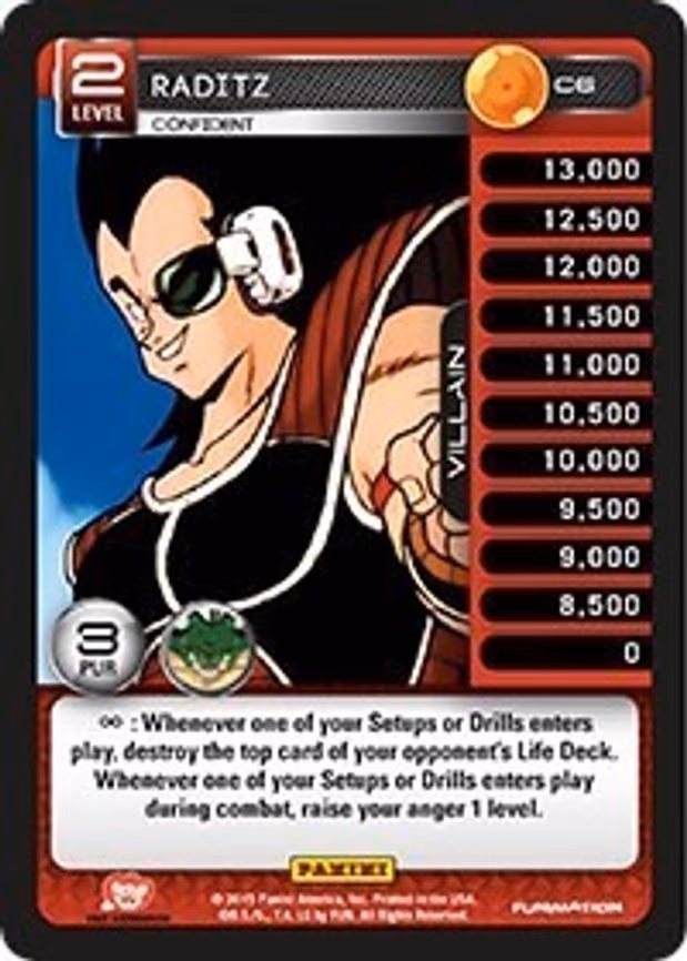 Raditz - Confident - Common (C6)
