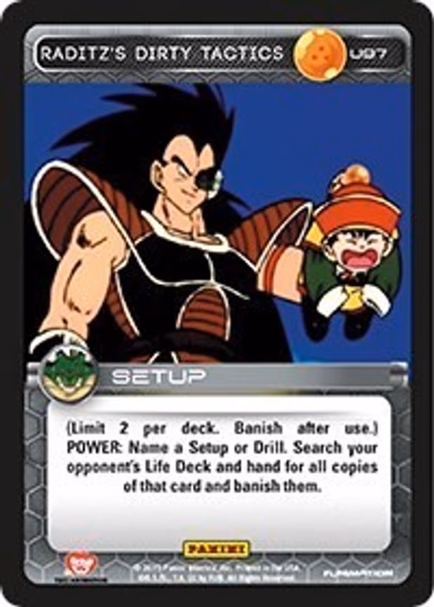 Raditz's Dirty Tactics - Uncommon (U97)