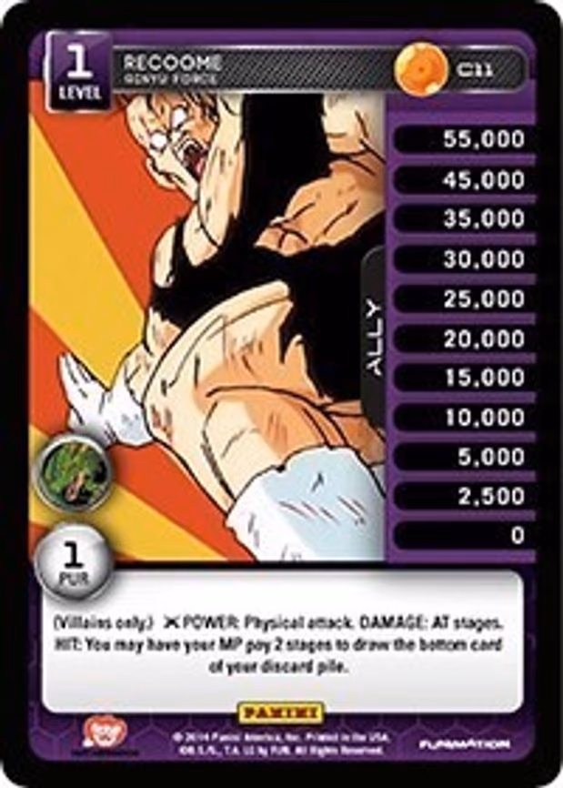 Recoome - Ginyu Force - Common (C11)