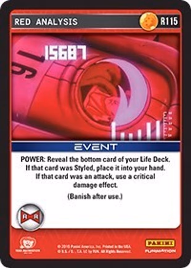 Red Analysis - Rare (R115)