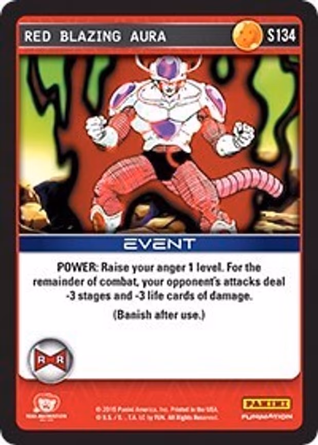 Red Blazing Aura - Starter (S134)