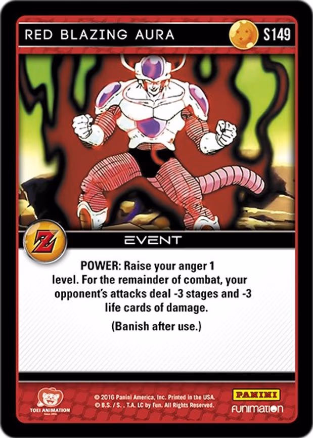 Red Blazing Aura - Starter (S149)