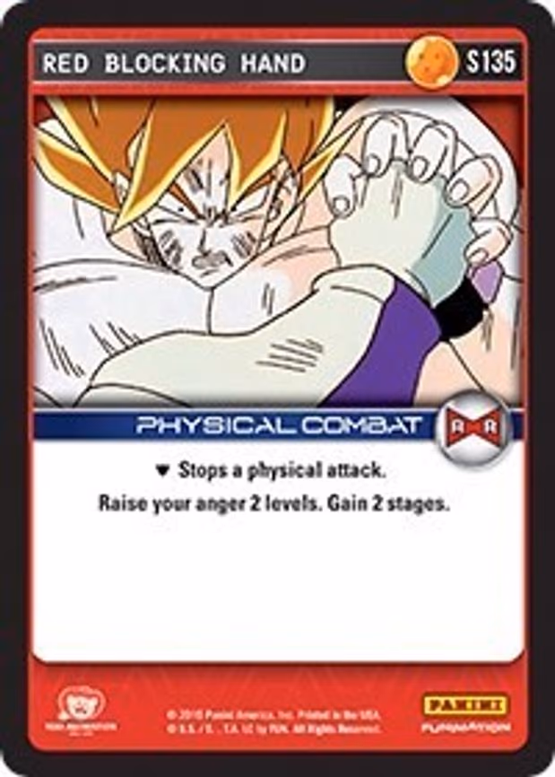 Red Blocking Hand - Starter (S135)